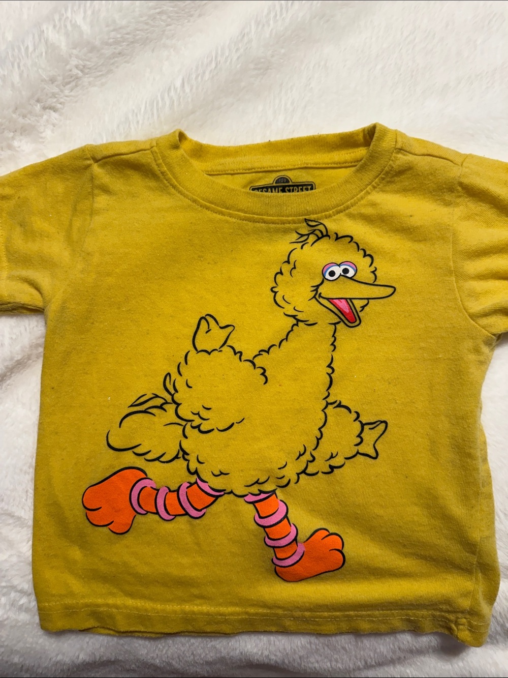Sesame Street Yellow Big Bird Graphic Tee
